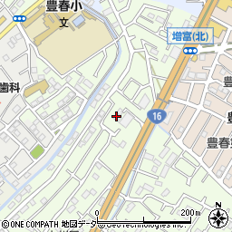 埼玉県春日部市増富671周辺の地図