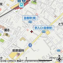 埼玉県春日部市上蛭田573周辺の地図