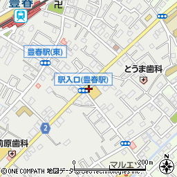 埼玉県春日部市上蛭田523周辺の地図