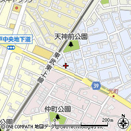 埼玉県坂戸市元町59周辺の地図