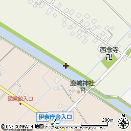 中通川周辺の地図