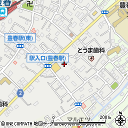 埼玉県春日部市上蛭田484周辺の地図