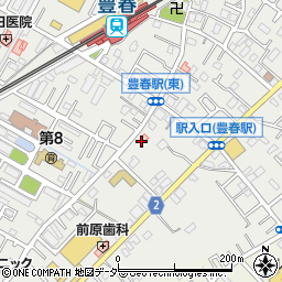 埼玉県春日部市上蛭田572周辺の地図
