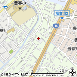 埼玉県春日部市増富666周辺の地図