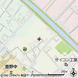 埼玉県春日部市銚子口86周辺の地図