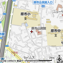 埼玉県上尾市原市3501-8周辺の地図