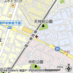 埼玉県坂戸市元町60周辺の地図