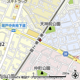 埼玉県坂戸市元町61-1周辺の地図