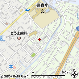埼玉県春日部市道順川戸80周辺の地図