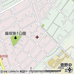 埼玉県春日部市六軒町194周辺の地図