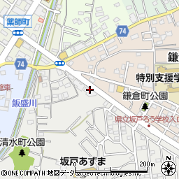 埼玉県坂戸市清水町5周辺の地図