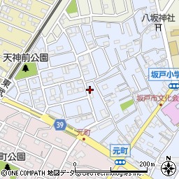 埼玉県坂戸市元町53-14周辺の地図