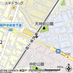 埼玉県坂戸市元町61周辺の地図