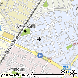 埼玉県坂戸市元町57-22周辺の地図