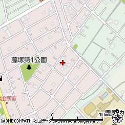 埼玉県春日部市六軒町189周辺の地図