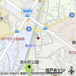 埼玉県坂戸市清水町1周辺の地図