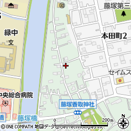 埼玉県春日部市藤塚650周辺の地図