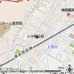 埼玉県春日部市道口蛭田124周辺の地図