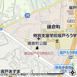 埼玉県坂戸市鎌倉町2-22周辺の地図