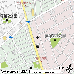 埼玉県春日部市六軒町13周辺の地図