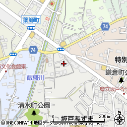 埼玉県坂戸市清水町4周辺の地図