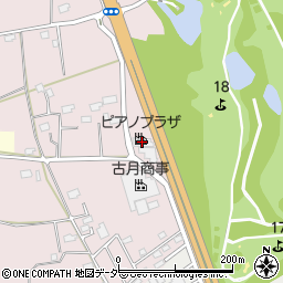 株式会社ピアノプラザ　サービスセンター周辺の地図