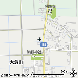 福井県鯖江市大倉町8周辺の地図
