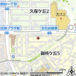 茨城県守谷市御所ケ丘5丁目25-25周辺の地図