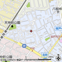埼玉県坂戸市元町57-19周辺の地図