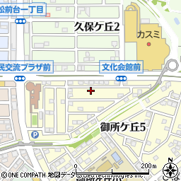 茨城県守谷市御所ケ丘5丁目25-24周辺の地図