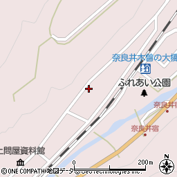 長野県塩尻市奈良井575周辺の地図