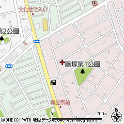 埼玉県春日部市六軒町47周辺の地図