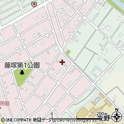 埼玉県春日部市六軒町190周辺の地図