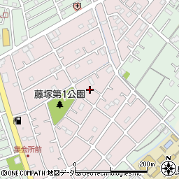 埼玉県春日部市六軒町177周辺の地図