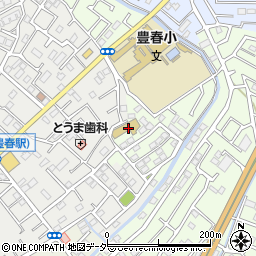 埼玉県春日部市道順川戸90周辺の地図