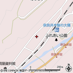 長野県塩尻市奈良井579周辺の地図