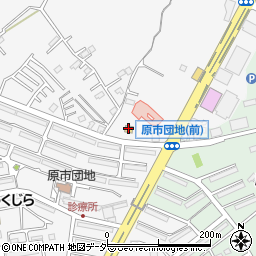 ローソン上尾原市店周辺の地図