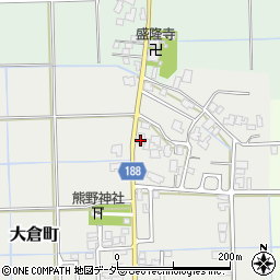 福井県鯖江市大倉町10-19周辺の地図