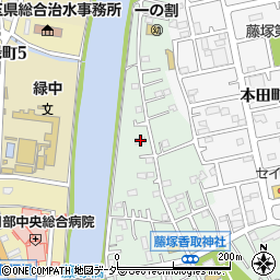 埼玉県春日部市藤塚634周辺の地図
