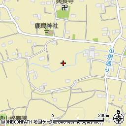 埼玉県比企郡鳩山町小用周辺の地図
