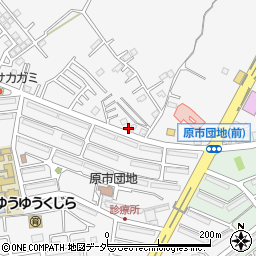 埼玉県上尾市原市3204周辺の地図