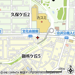 茨城県守谷市御所ケ丘5丁目1-2周辺の地図