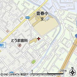 埼玉県春日部市道順川戸69周辺の地図