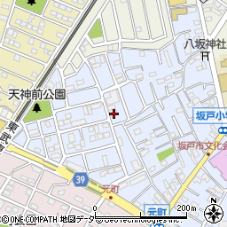 埼玉県坂戸市元町65-3周辺の地図