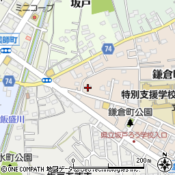 埼玉県坂戸市鎌倉町2-32周辺の地図