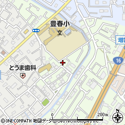 埼玉県春日部市道順川戸71周辺の地図