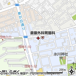 日本経済新聞西上尾専売所周辺の地図