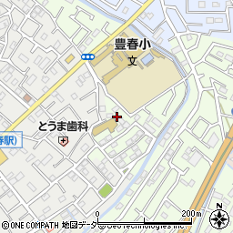 埼玉県春日部市道順川戸94周辺の地図