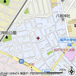 埼玉県坂戸市元町66-8周辺の地図