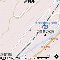 長野県塩尻市奈良井583周辺の地図